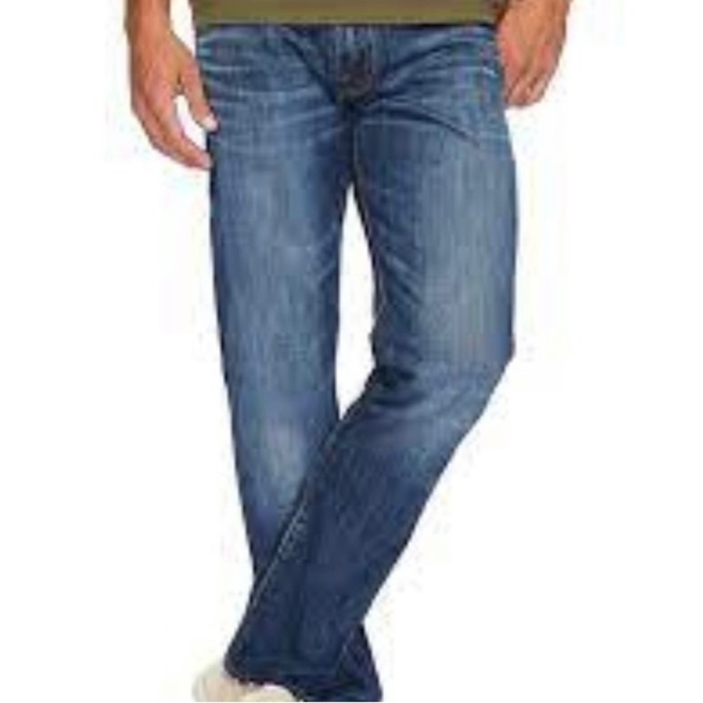 Lucky Brand, Heritage, Men’s Slim 121 Jeans medium wash denim
